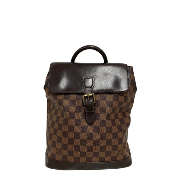 LOUIS VUITTON N51132 Soho Backpack, Damier Pattern, Brown - Picture 1 of 10